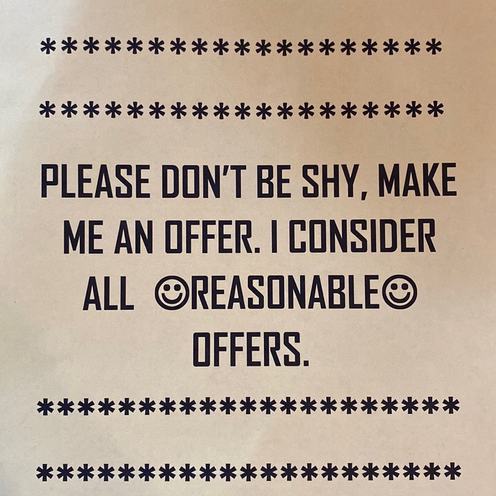 Not for sale